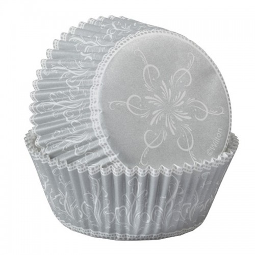 Formas Cupcakes Prateadas